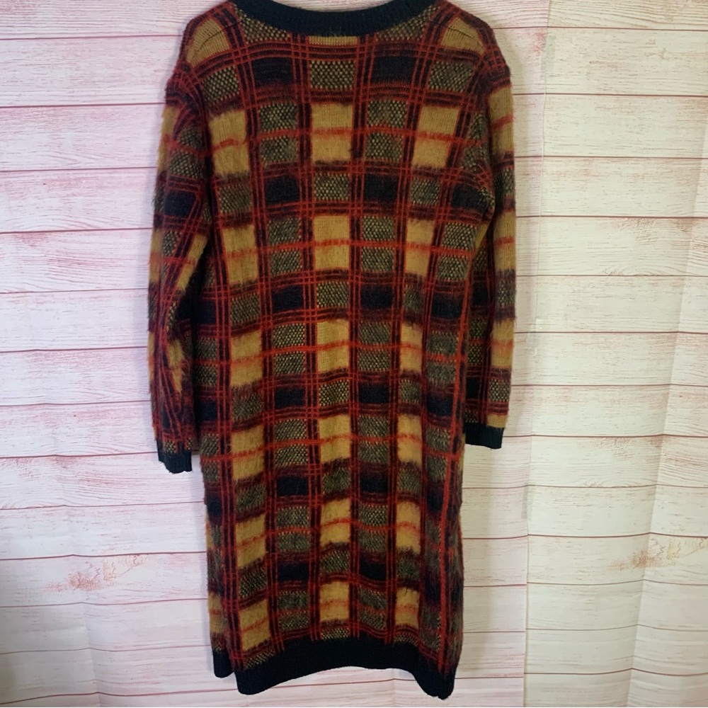 TopShop Multi Color Open Front Cardigan Size 4 - Picture 5 of 5